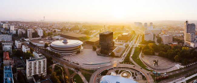 Katowice - błyskawicznie rozwijające się śląskie miasto