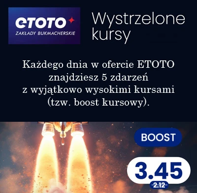 ETOTO - Wystrzelone kursy