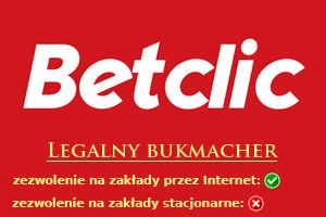 legalny bukmacher Betclic