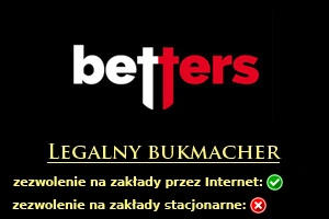 legalny bukmacher Betters