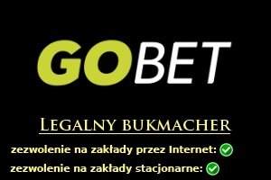 legalny bukmacher GOBET