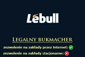 legalny bukmacher Lebull